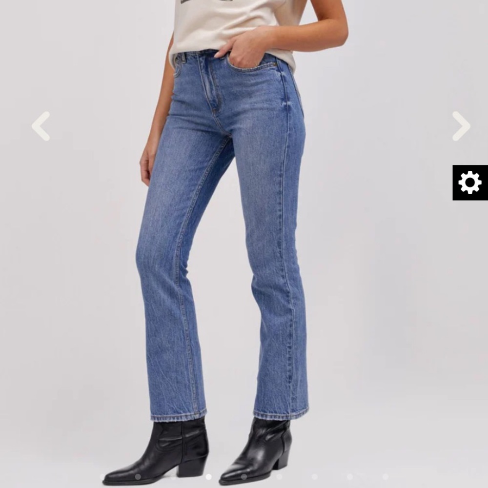 Lee x Daydreamer Western Carol boot cut jean